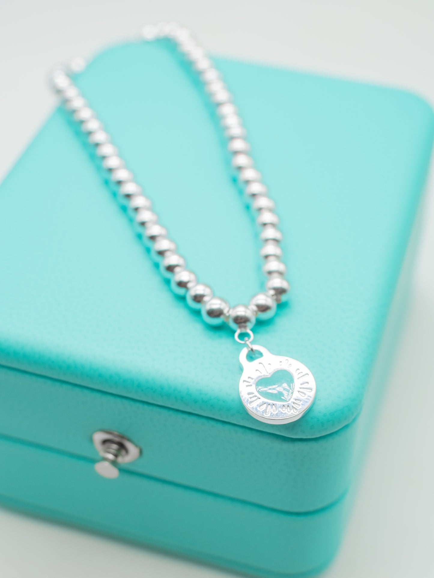 Collar de plata Tifanny