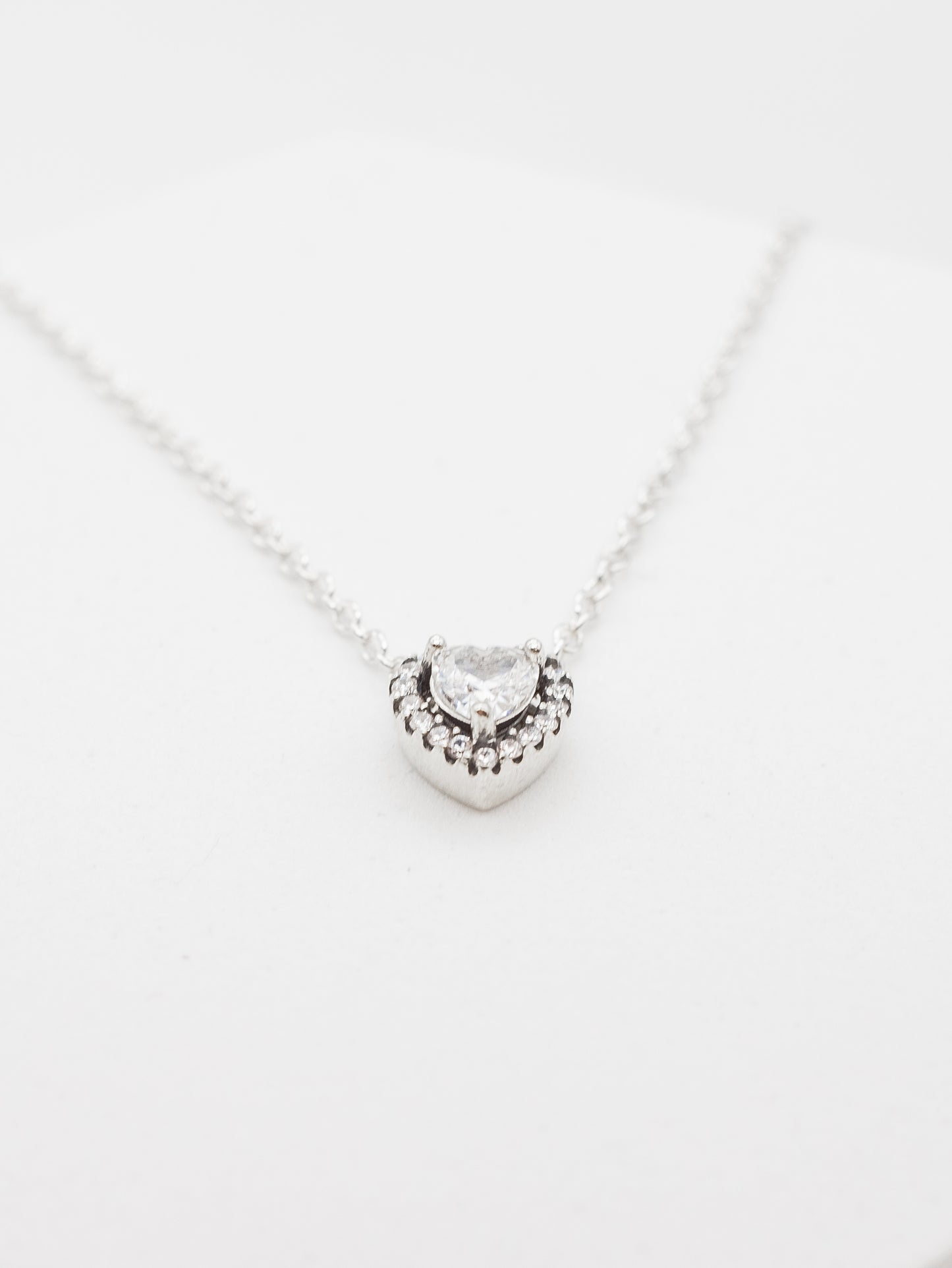 Cadena Corazon Blanco