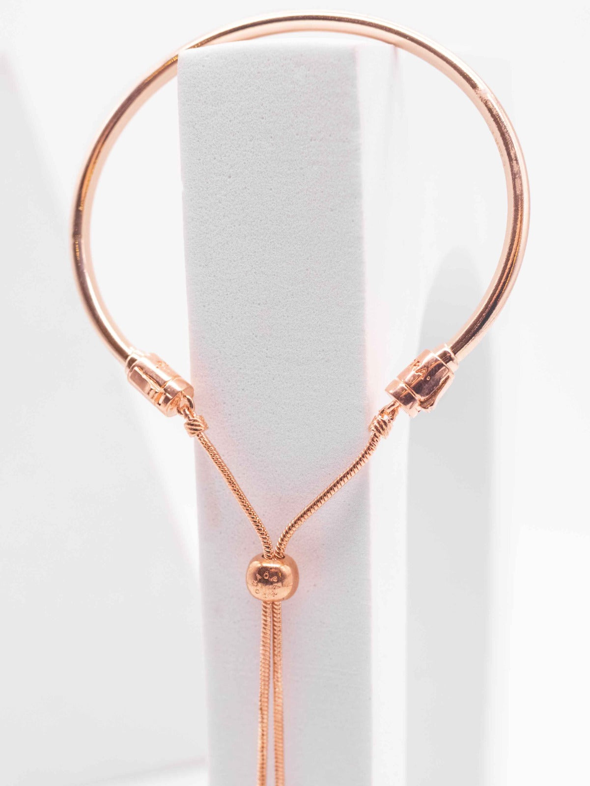 Pulsera Pandora Clásica Ajustable Rose Gold