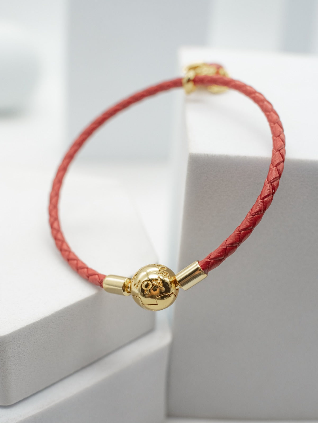 Pulsera Pandora Red Leather