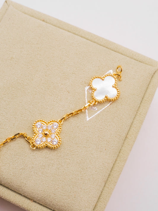 Pulsera vintage Alhambra, 5 motivos